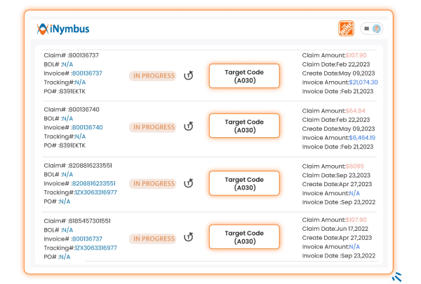 Automate Home Depot's Claim Management
