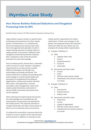 iNymbus Warner Brothers Case Study