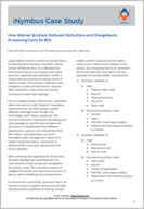 How Warner Brothers Reduced Deductions and Chargebacks Processing Costs by 80%